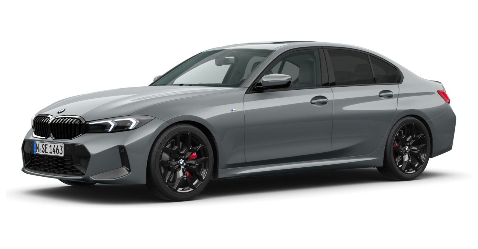 BMW BMW 3er in Grau von vorne