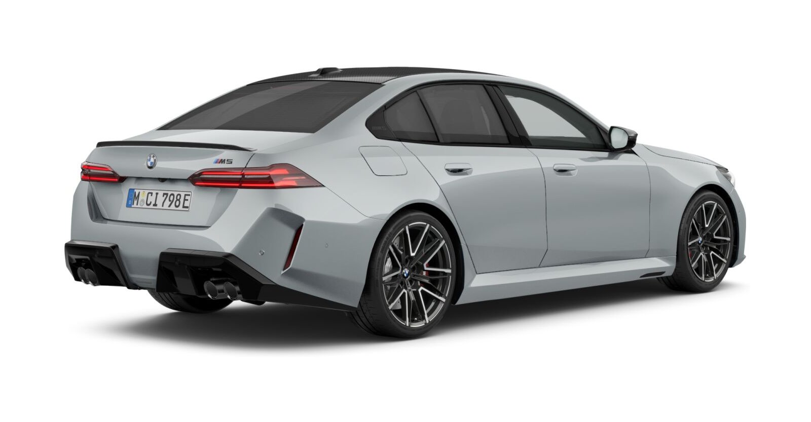 BMW BMW M in Grau von hinten BMW BMW M in Grau von hinten