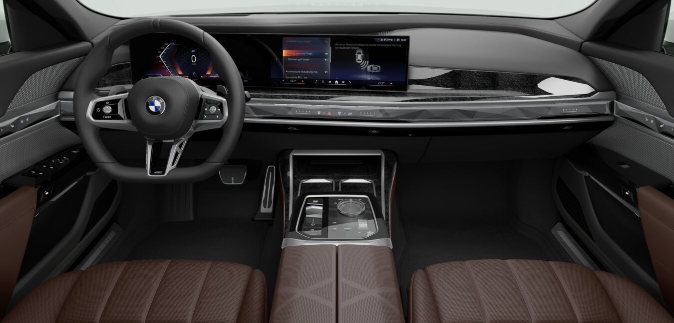 BMW BMW 7er im Innenraum von vorne BMW BMW 7er im Innenraum von vorne