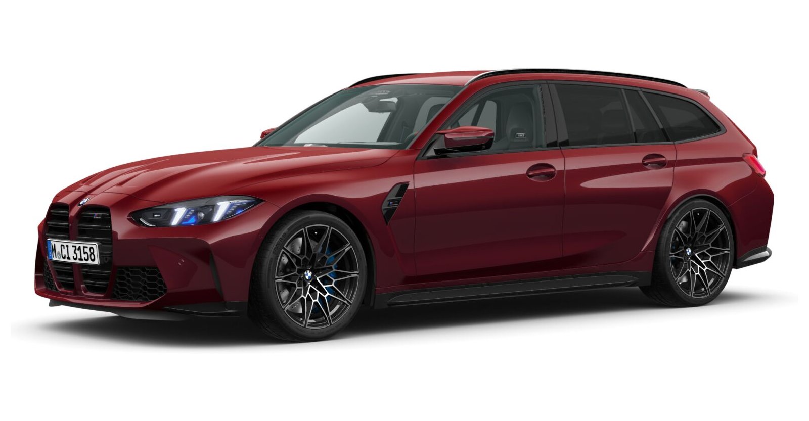 BMW BMW M in Rot von vorne BMW BMW M in Rot von vorne