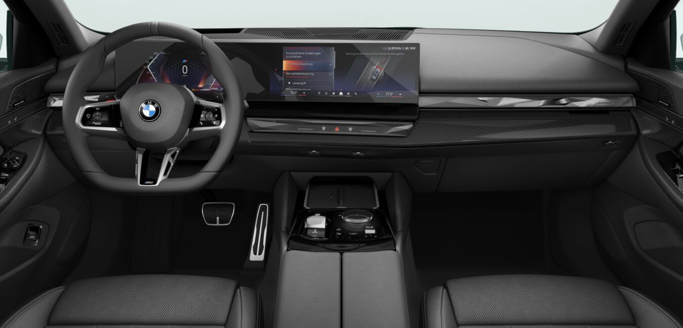BMW BMW 5er im Innenraum von vorne BMW BMW 5er im Innenraum von vorne