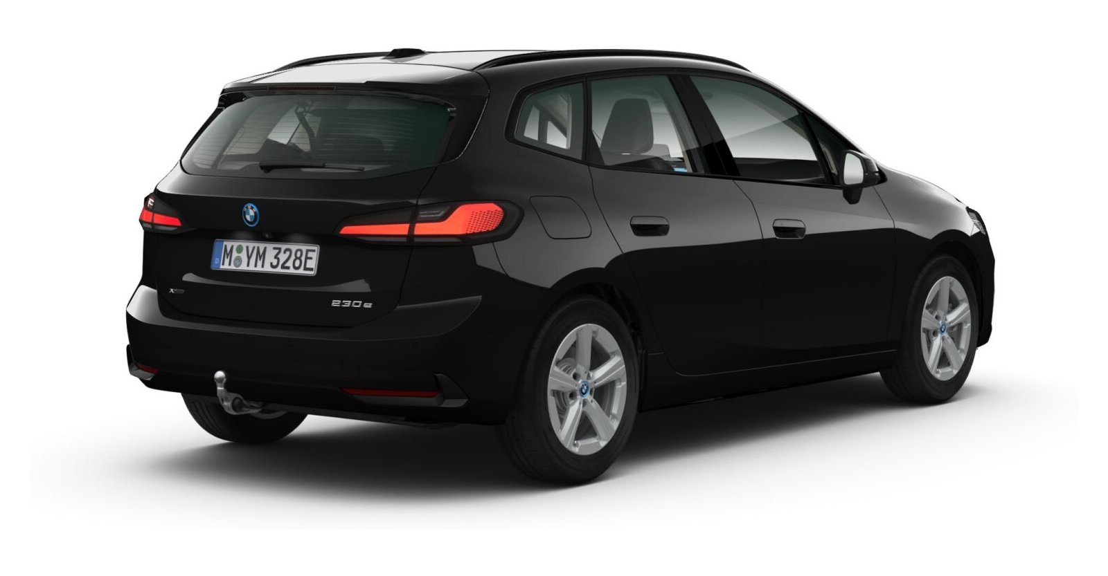 BMW BMW 2er in Schwarz von hinten BMW BMW 2er in Schwarz von hinten
