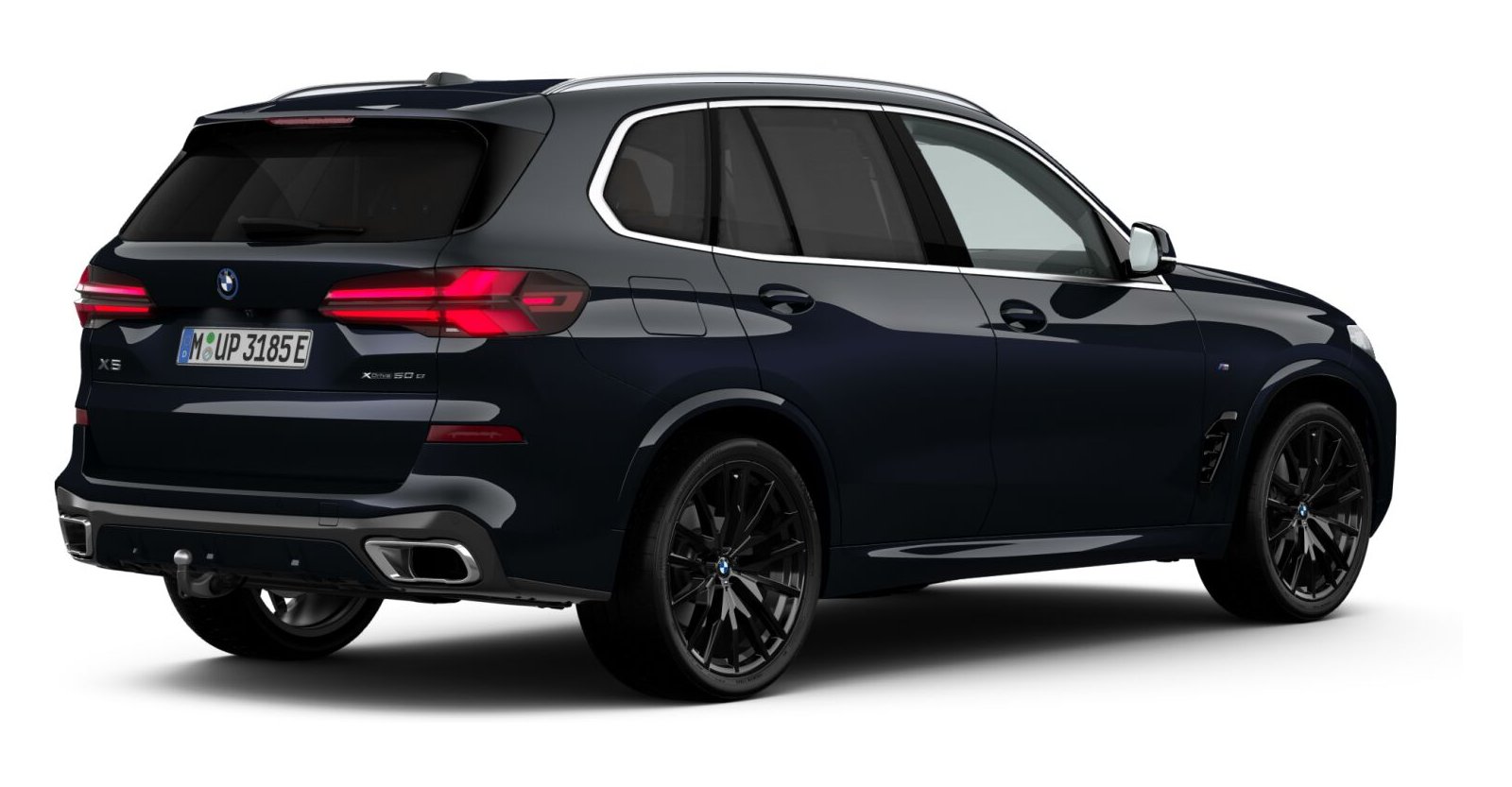 BMW BMW X in Schwarz von hinten BMW BMW X in Schwarz von hinten