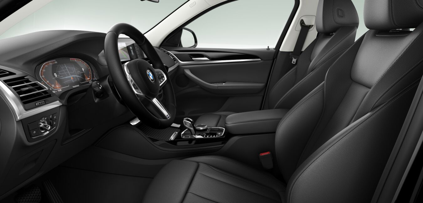 BMW BMW X im Innenraum seitlich