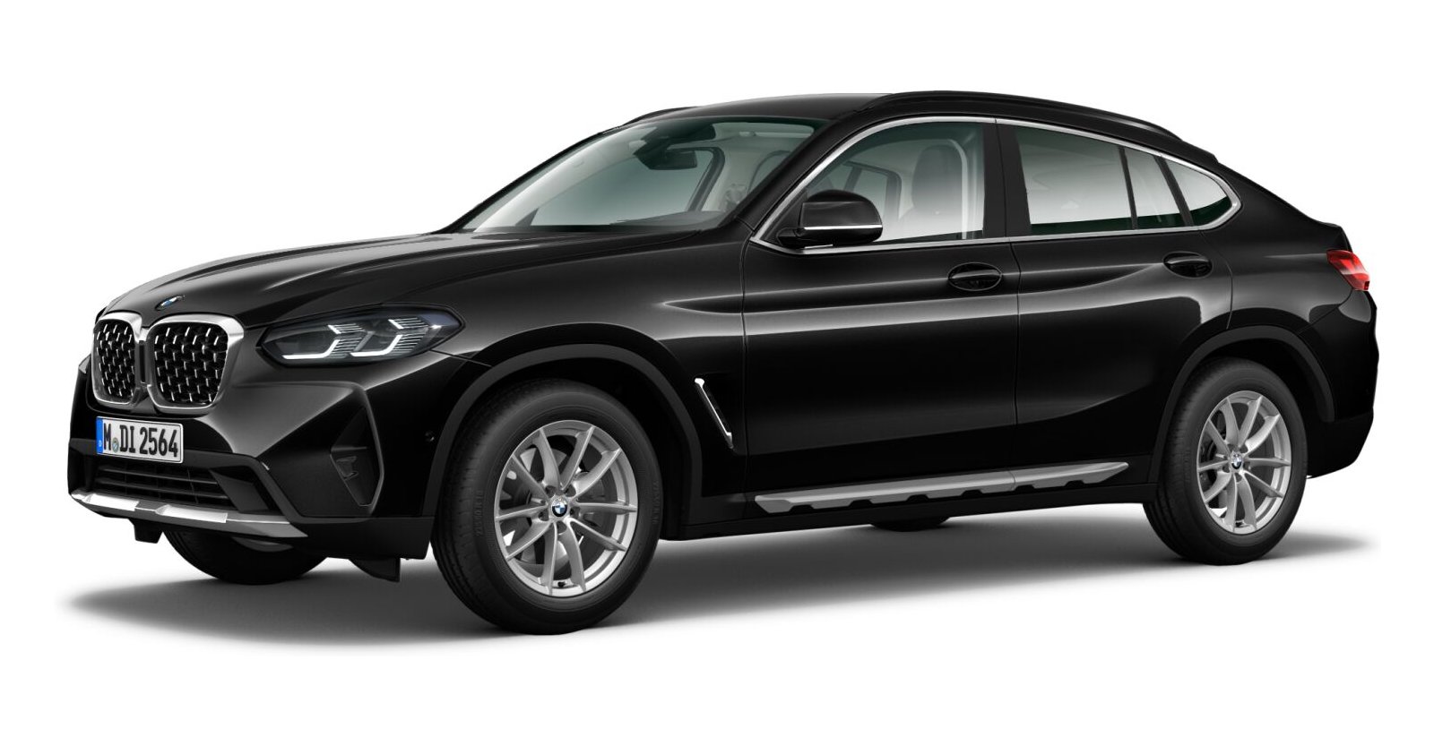BMW BMW X in Schwarz von vorne