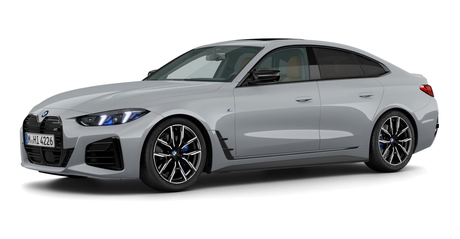 BMW BMW 4er in Grau von vorne BMW BMW 4er in Grau von vorne