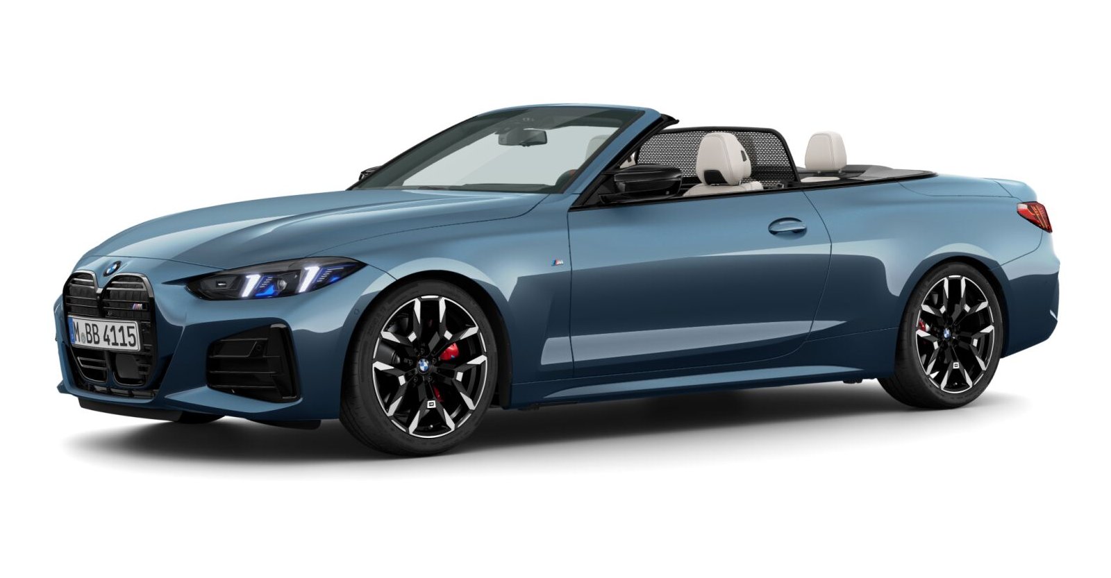 BMW BMW 4er in Blau von vorne