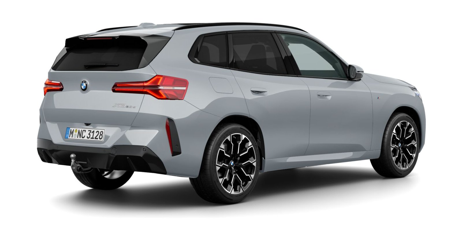 BMW BMW X in Grau von hinten BMW BMW X in Grau von hinten