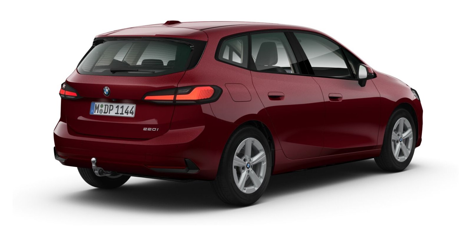 BMW BMW 2er in Rot von hinten BMW BMW 2er in Rot von hinten