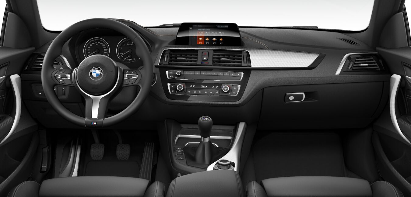BMW BMW 2er im Innenraum von vorne BMW BMW 2er im Innenraum von vorne