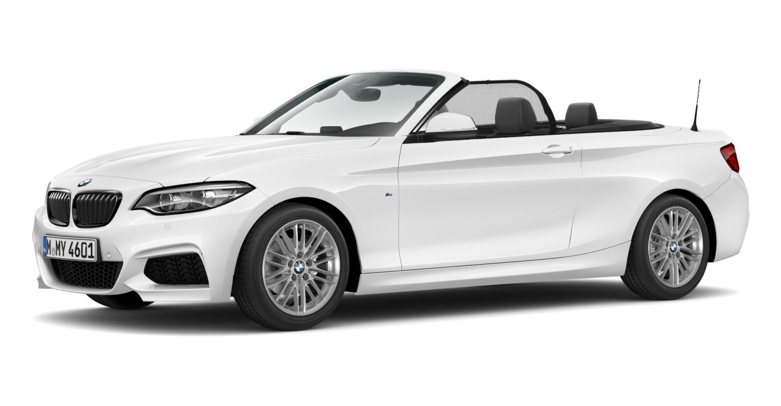BMW BMW 2er in Weiß von vorne BMW BMW 2er in Weiß von vorne