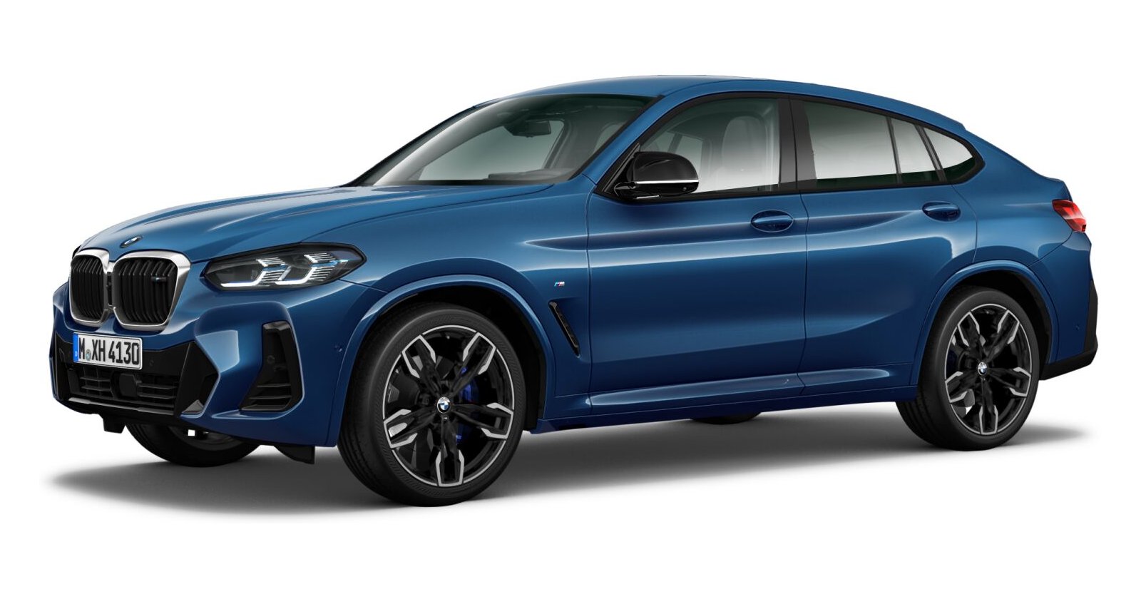 BMW BMW X in Blau von vorne