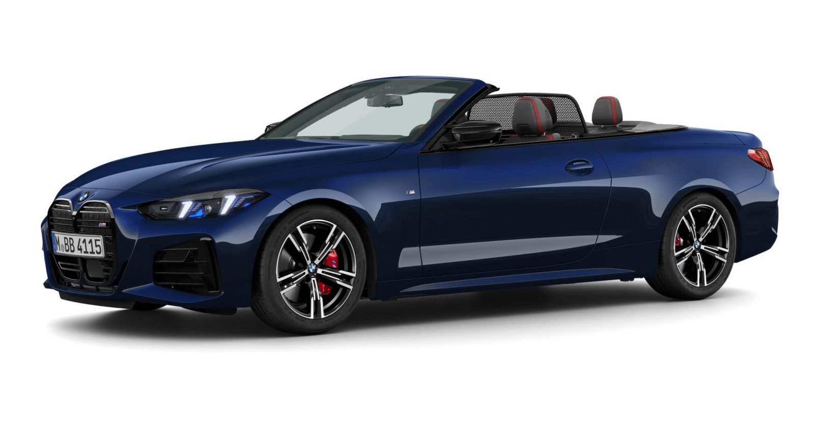 BMW BMW 4er in Blau von vorne BMW BMW 4er in Blau von vorne