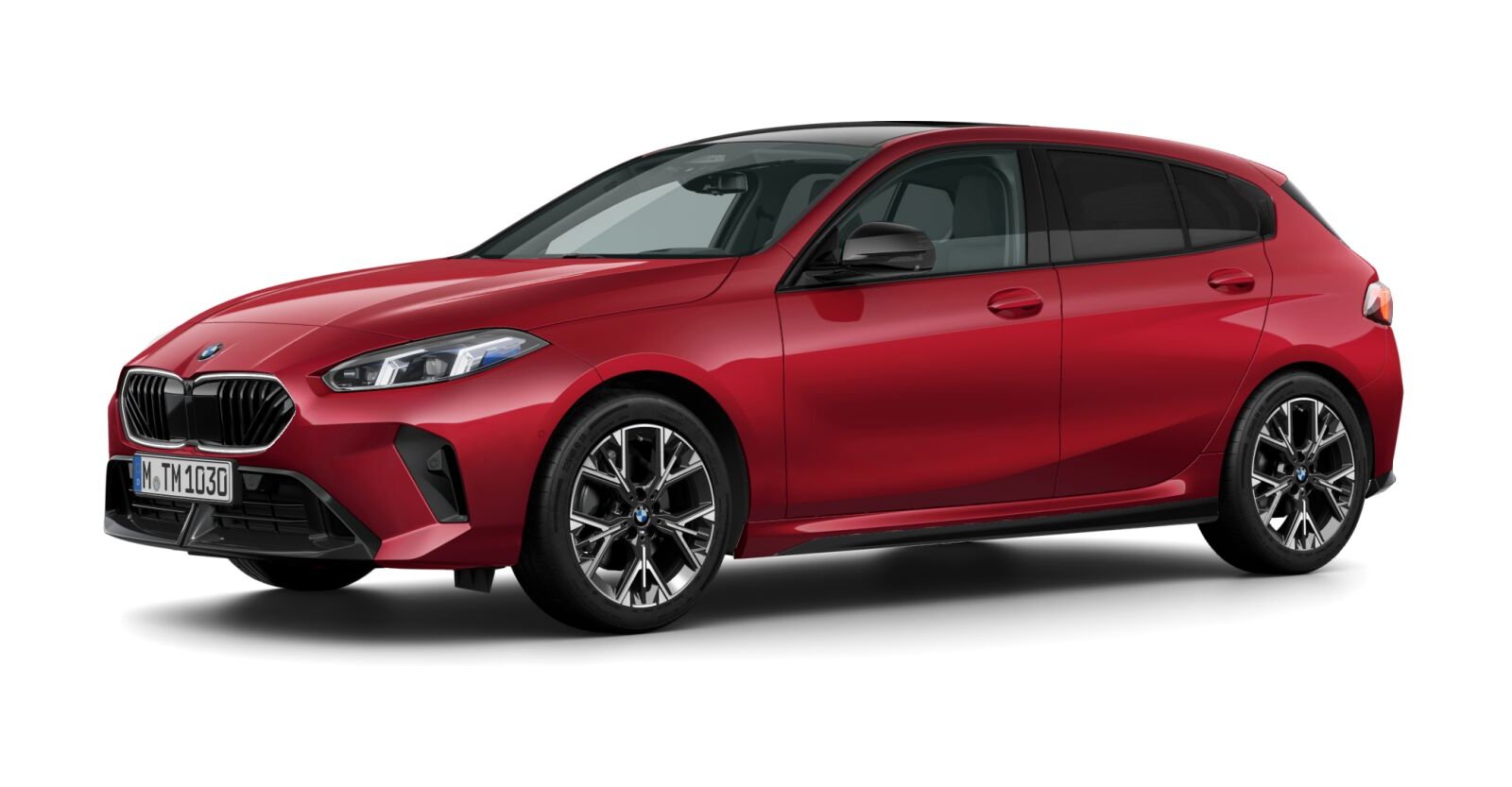 BMW BMW 1er in Rot von vorne