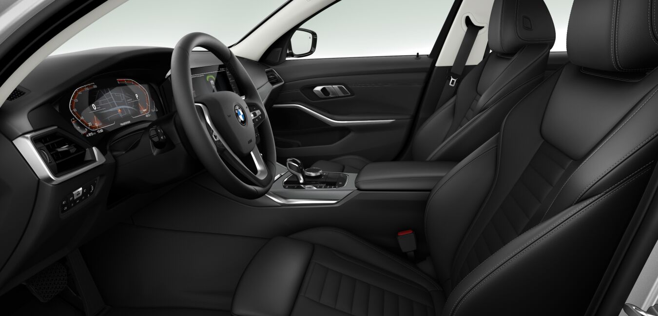 BMW BMW 3er im Innenraum seitlich BMW BMW 3er im Innenraum seitlich
