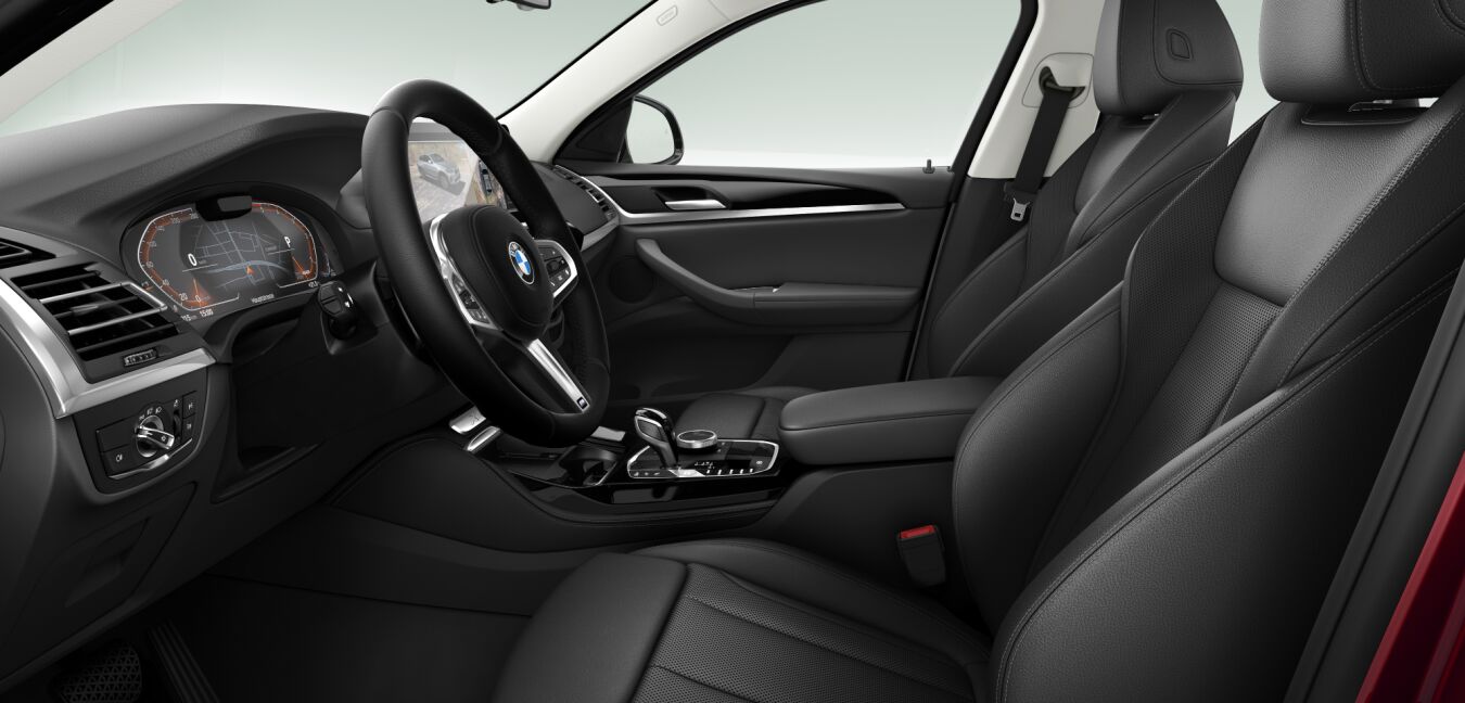 BMW BMW X im Innenraum seitlich