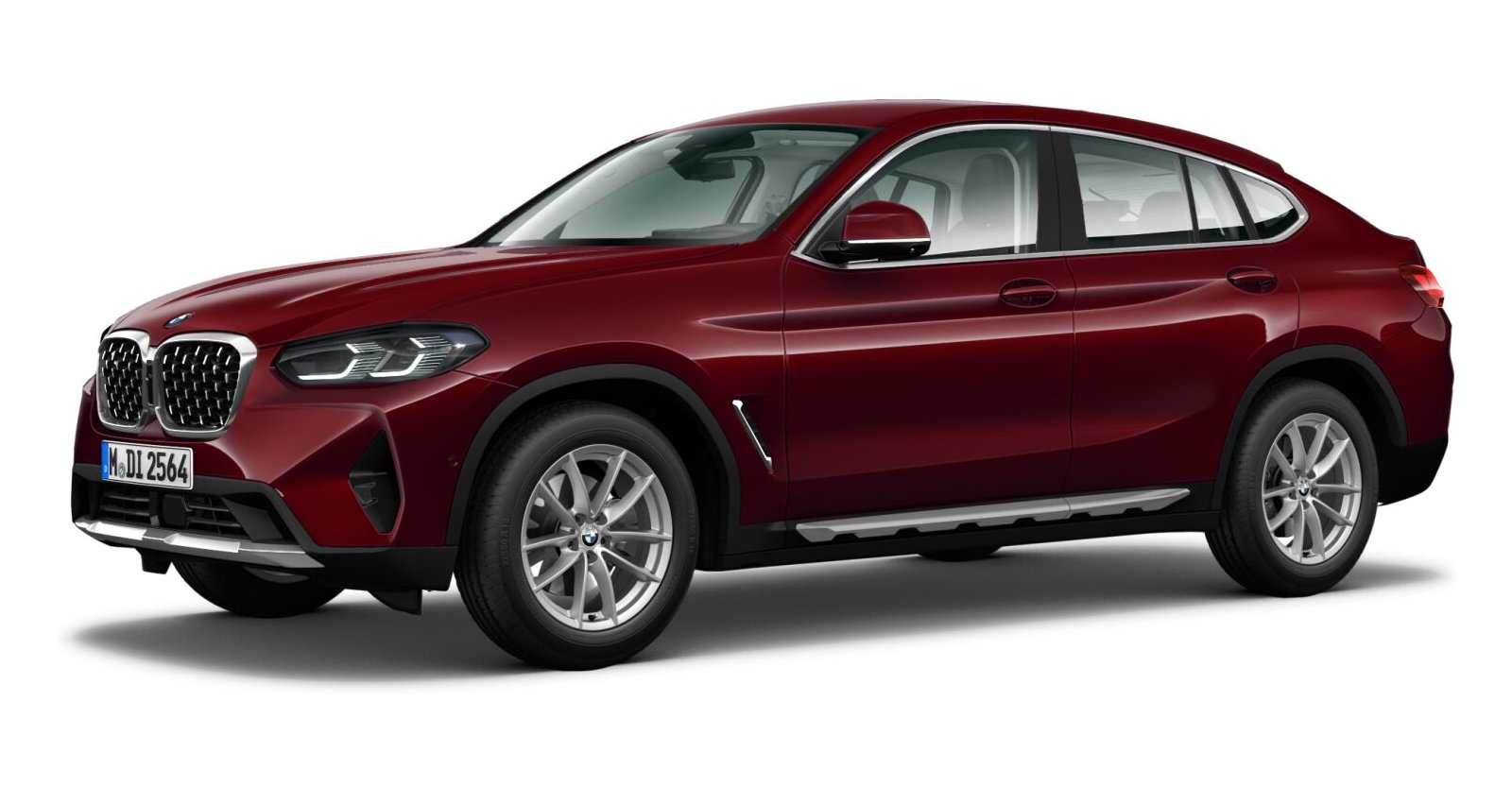 BMW BMW X in Rot von vorne