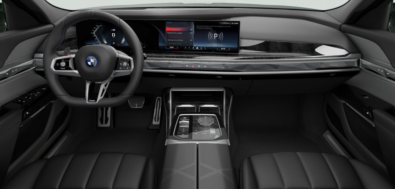 BMW BMW 7er im Innenraum von vorne BMW BMW 7er im Innenraum von vorne