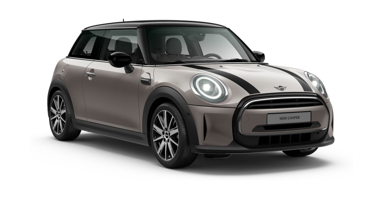 MINI MINI 3-Türer in Grau von vorne MINI MINI 3-Türer in Grau von vorne