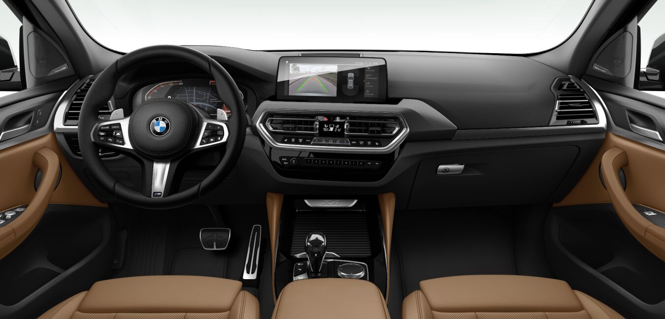 BMW BMW X im Innenraum von vorne