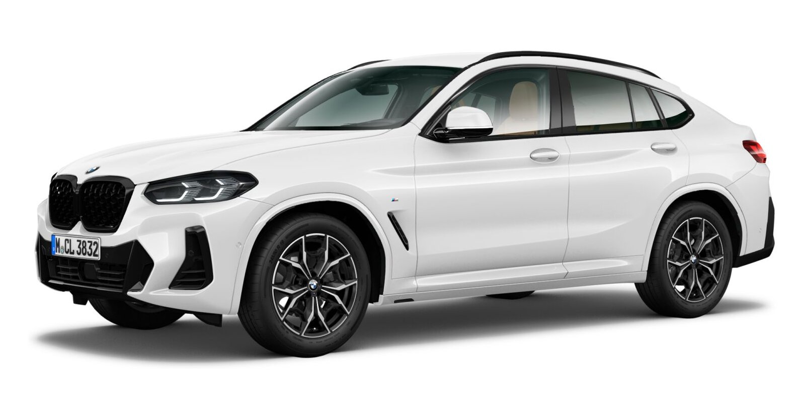 BMW BMW X in Weiß von vorne