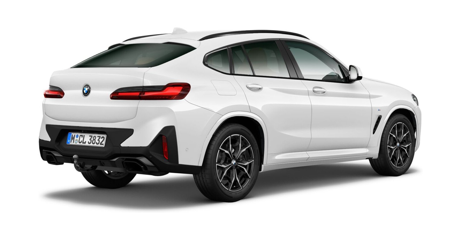 BMW BMW X in Weiß von hinten