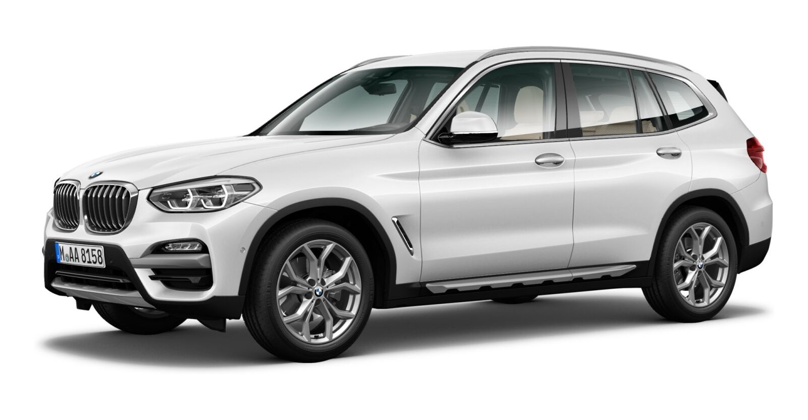 BMW BMW X in Weiß von vorne BMW BMW X in Weiß von vorne