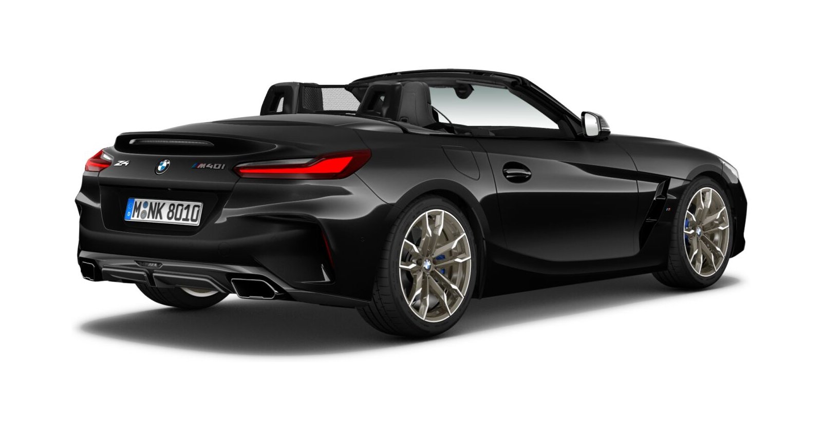 BMW BMW Z in Schwarz von hinten BMW BMW Z in Schwarz von hinten