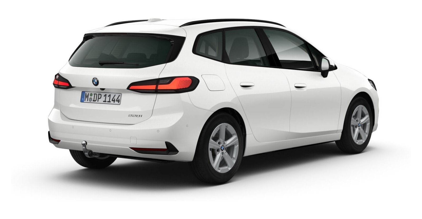 BMW BMW 2er in Weiß von hinten