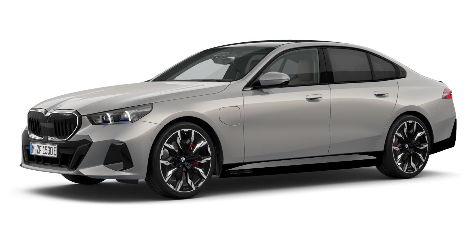 BMW BMW 5er in Grau von vorne BMW BMW 5er in Grau von vorne