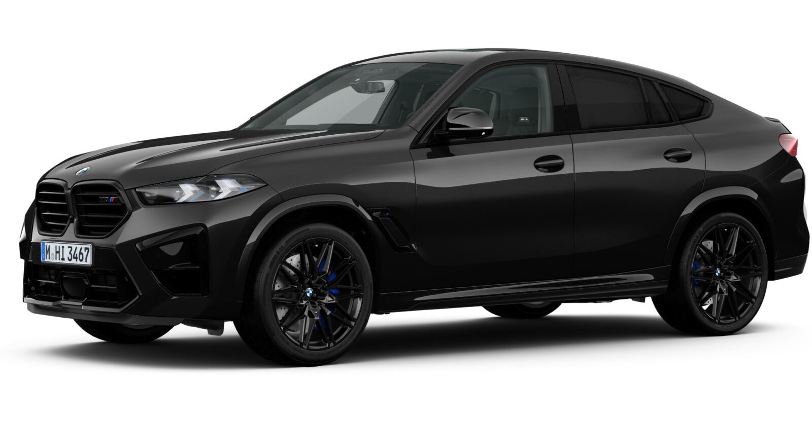 BMW BMW M in Schwarz von vorne BMW BMW M in Schwarz von vorne