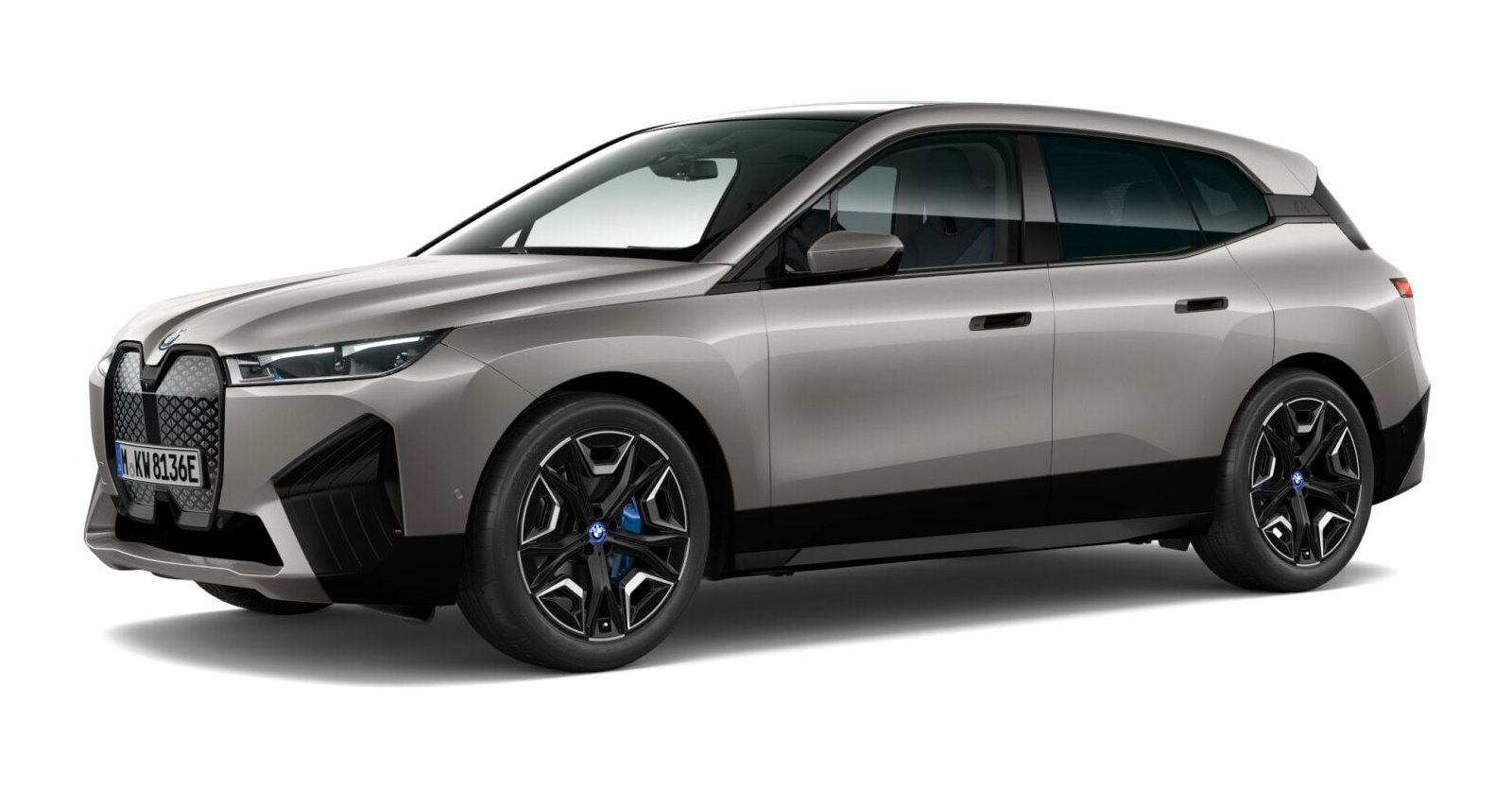 BMW BMW I in Grau von vorne BMW BMW I in Grau von vorne