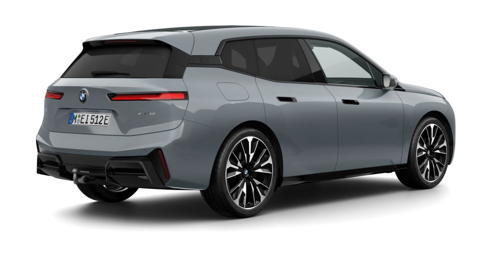 BMW BMW I in Grau von hinten