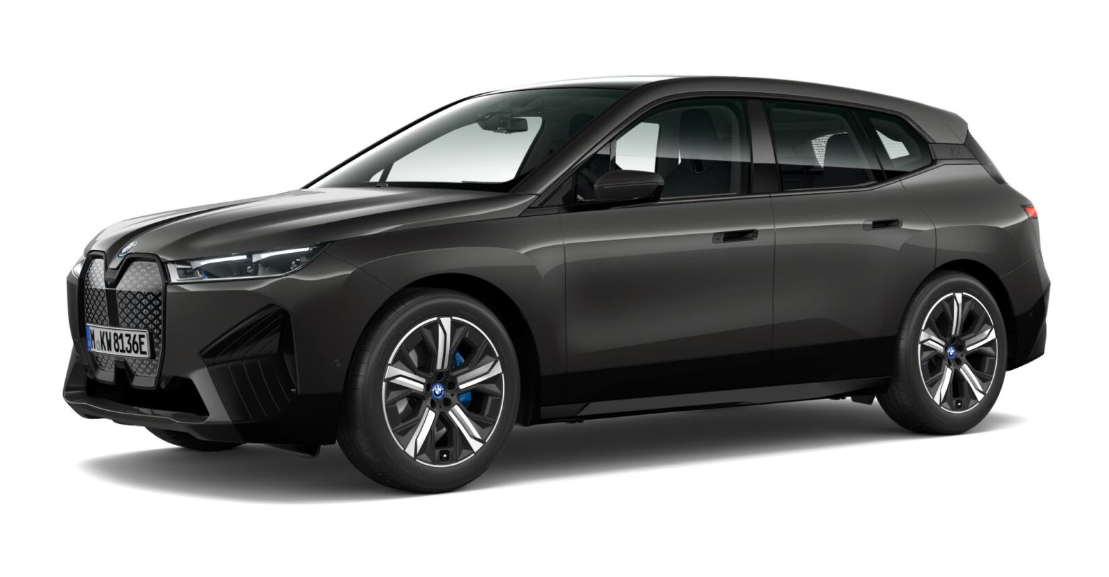 BMW BMW I in Grau von vorne BMW BMW I in Grau von vorne