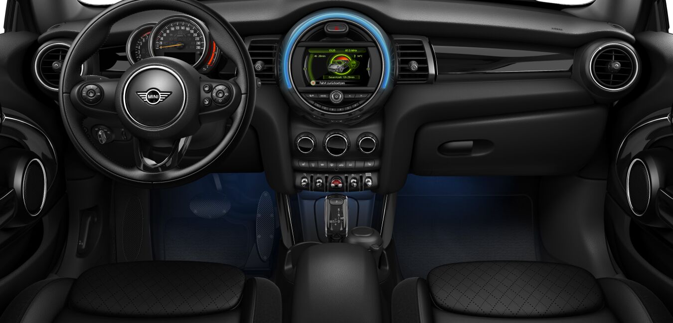 MINI MINI Cabrio im Innenraum von vorne