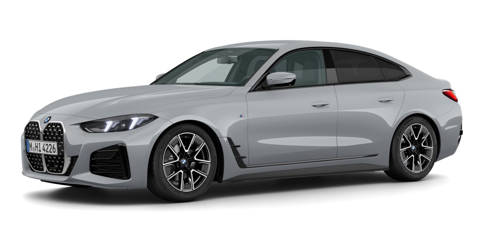 BMW BMW 4er in Grau von vorne