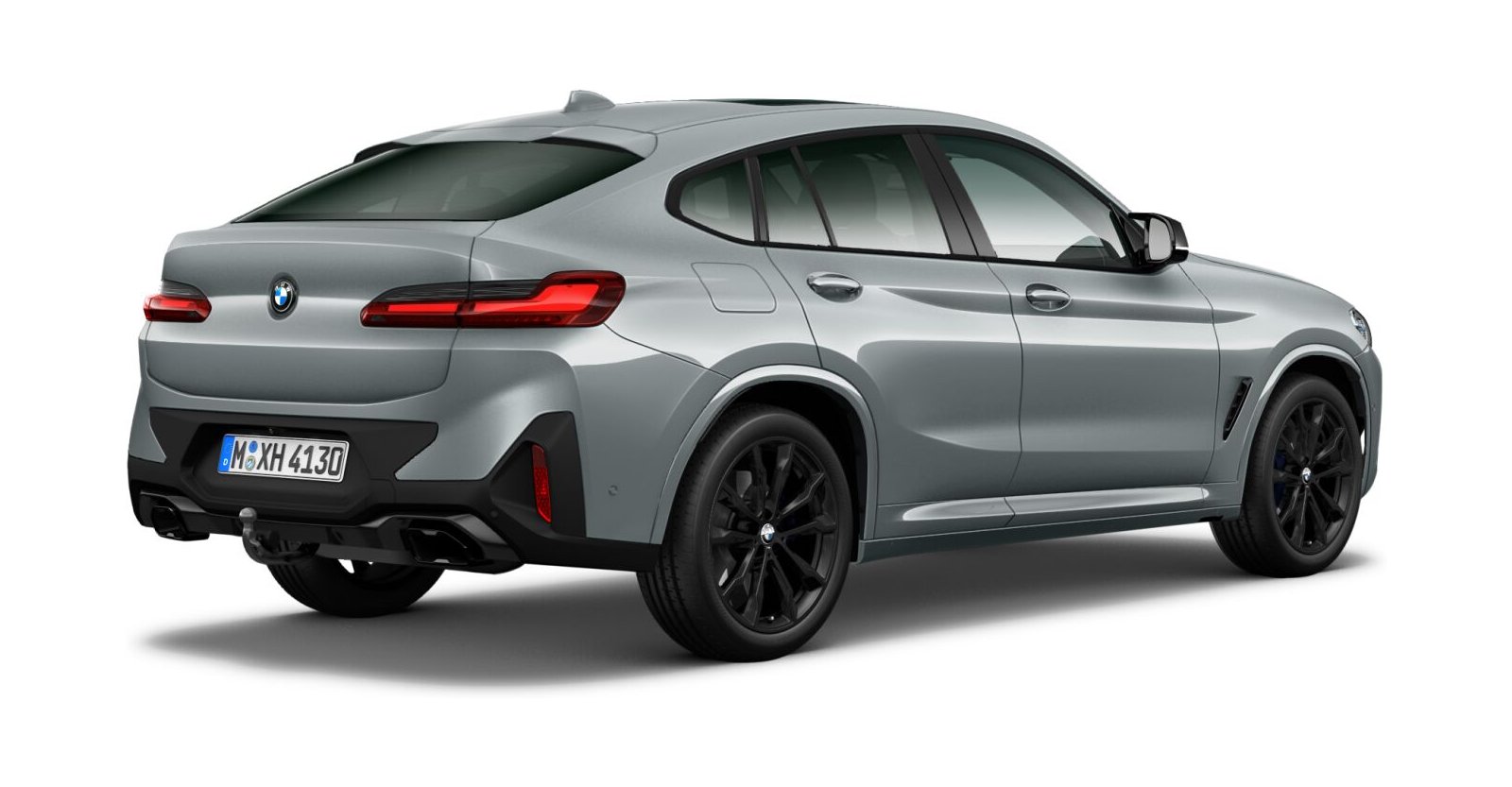 BMW BMW X in Grau von hinten BMW BMW X in Grau von hinten