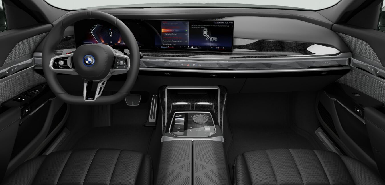 BMW BMW 7er im Innenraum von vorne