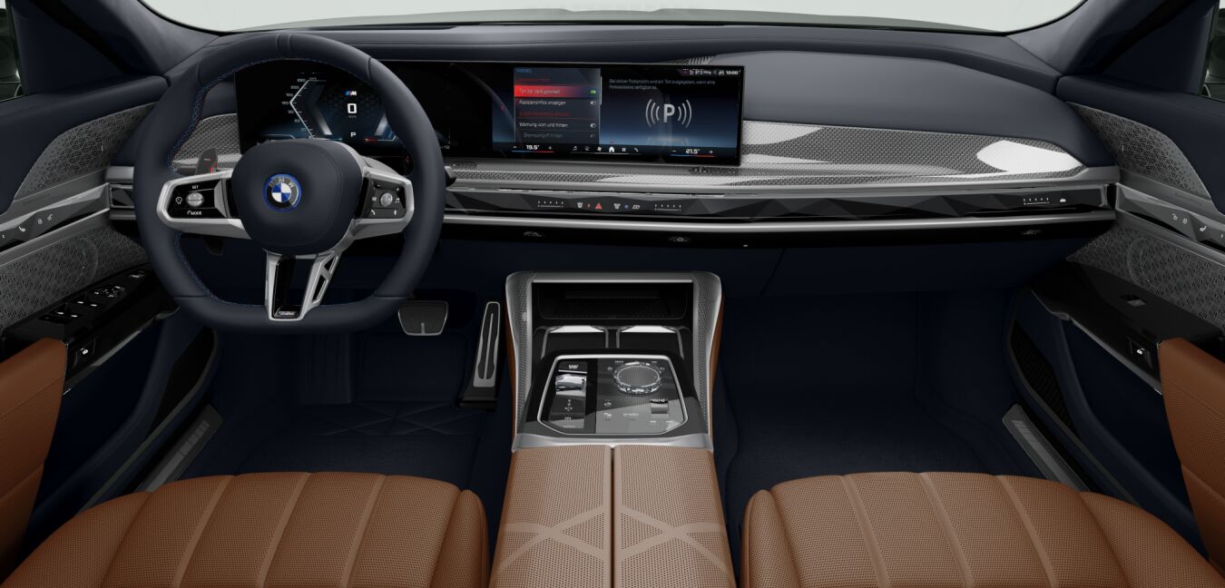 BMW BMW 7er im Innenraum von vorne
