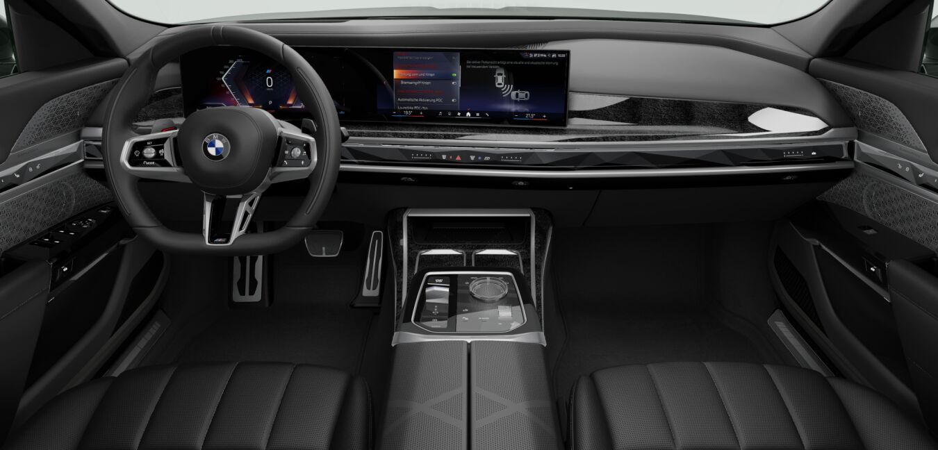 BMW BMW 7er im Innenraum von vorne