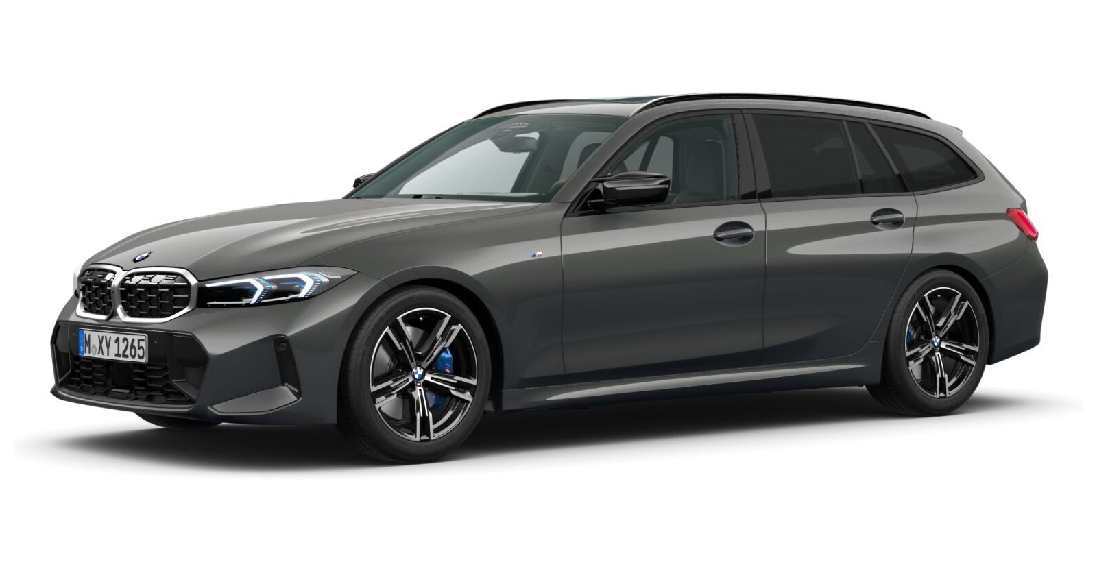 BMW BMW 3er in Grau von vorne