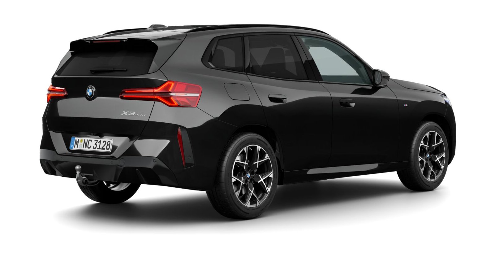 BMW BMW X in Schwarz von hinten BMW BMW X in Schwarz von hinten