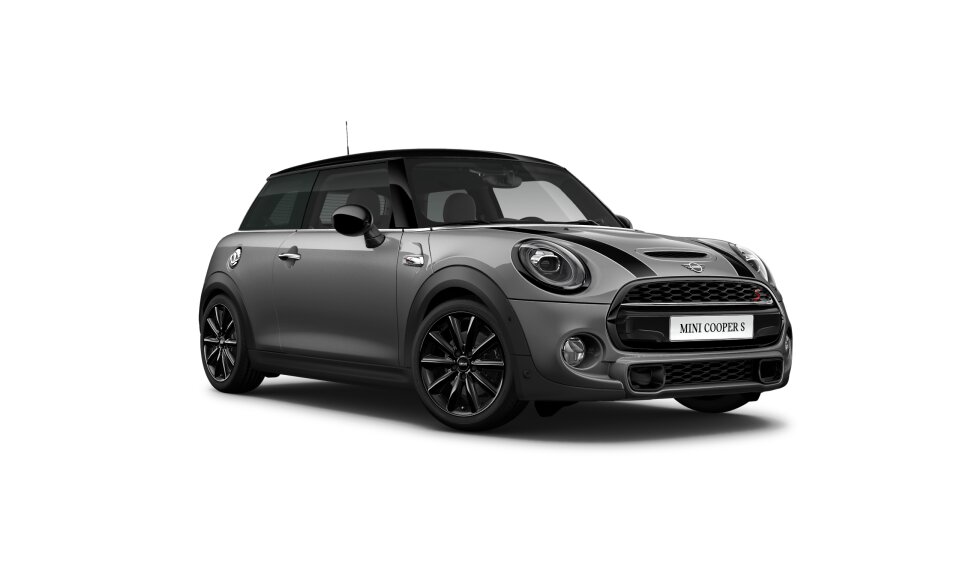 MINI Cooper S 3-Türer in Grau von vorne MINI Cooper S 3-Türer in Grau von vorne