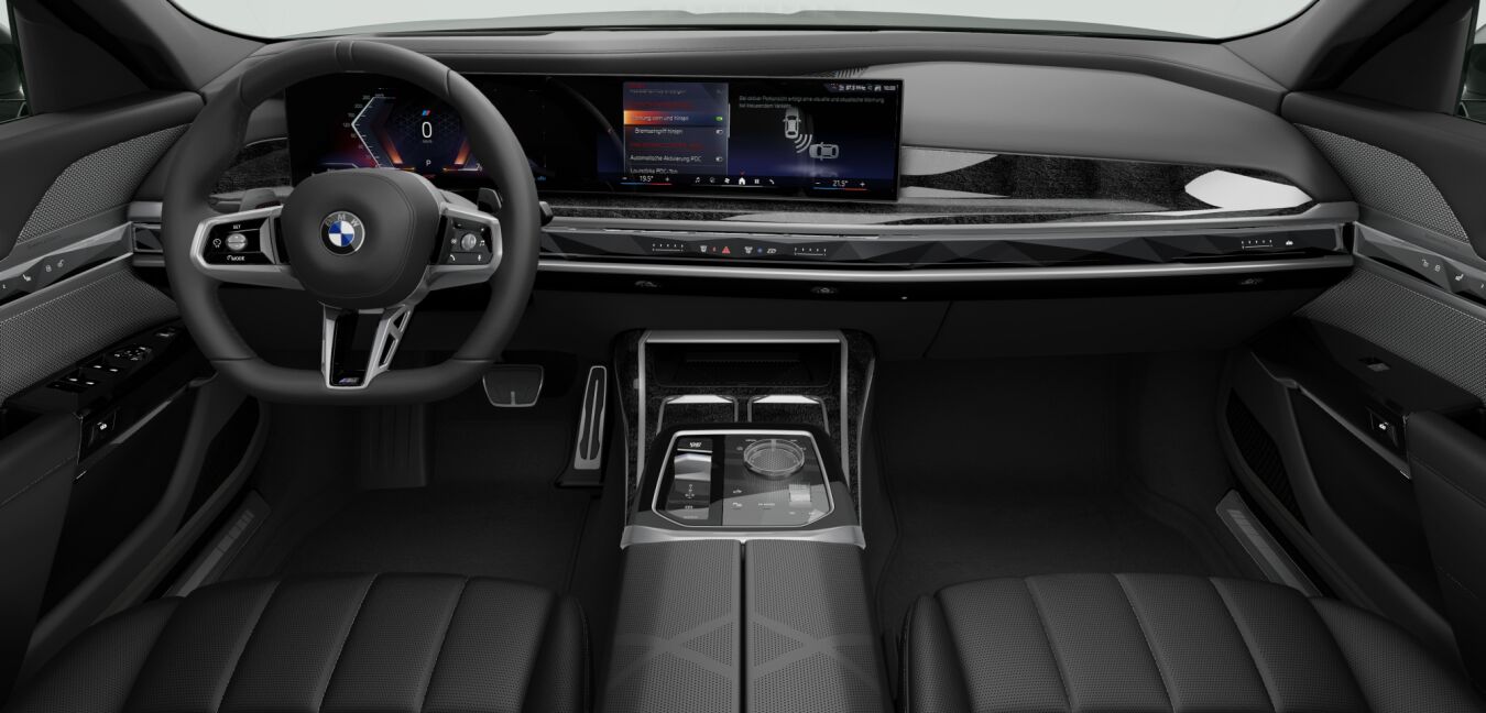 BMW BMW 7er im Innenraum von vorne BMW BMW 7er im Innenraum von vorne