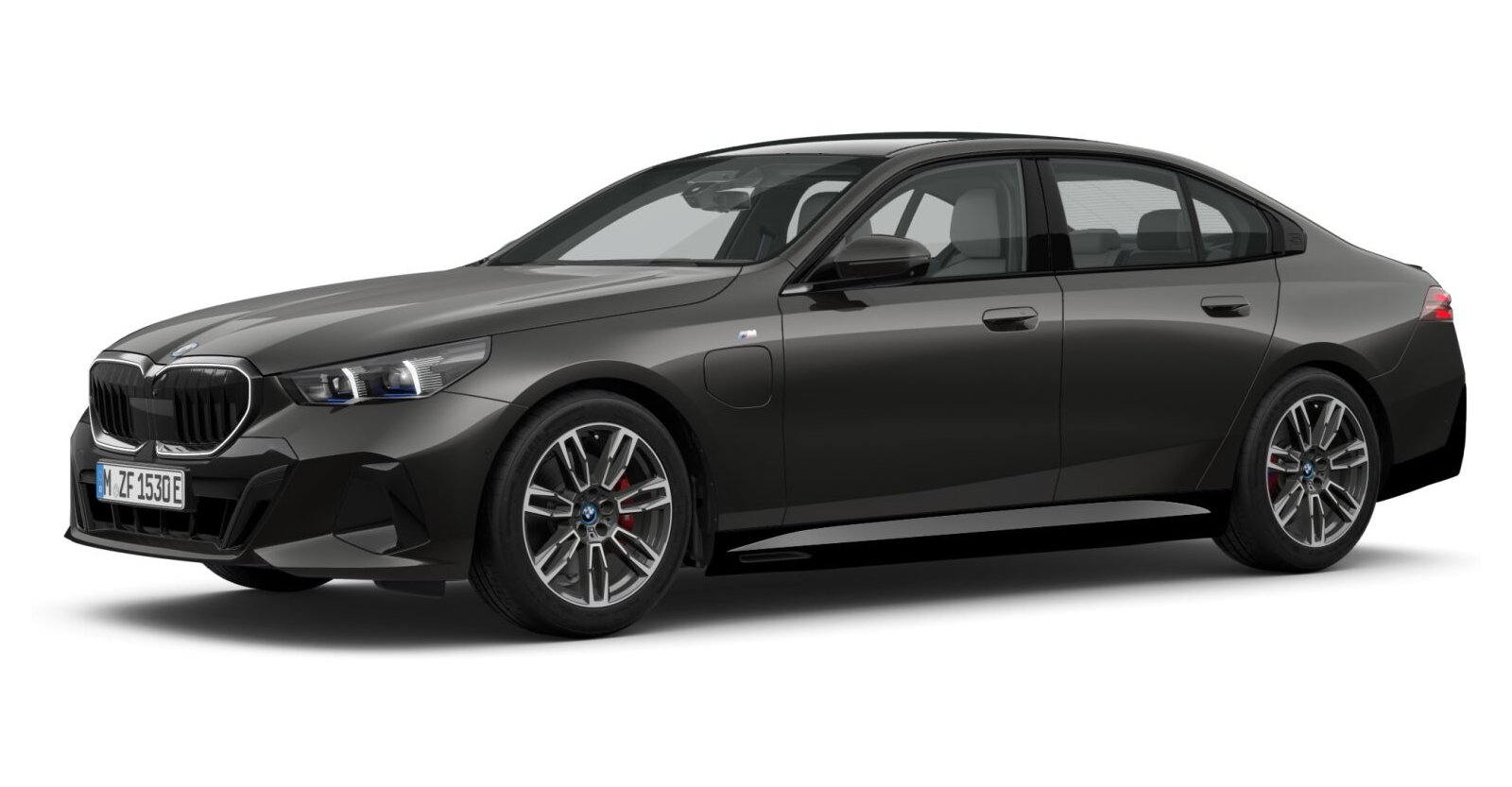 BMW BMW 5er in Grau von vorne BMW BMW 5er in Grau von vorne