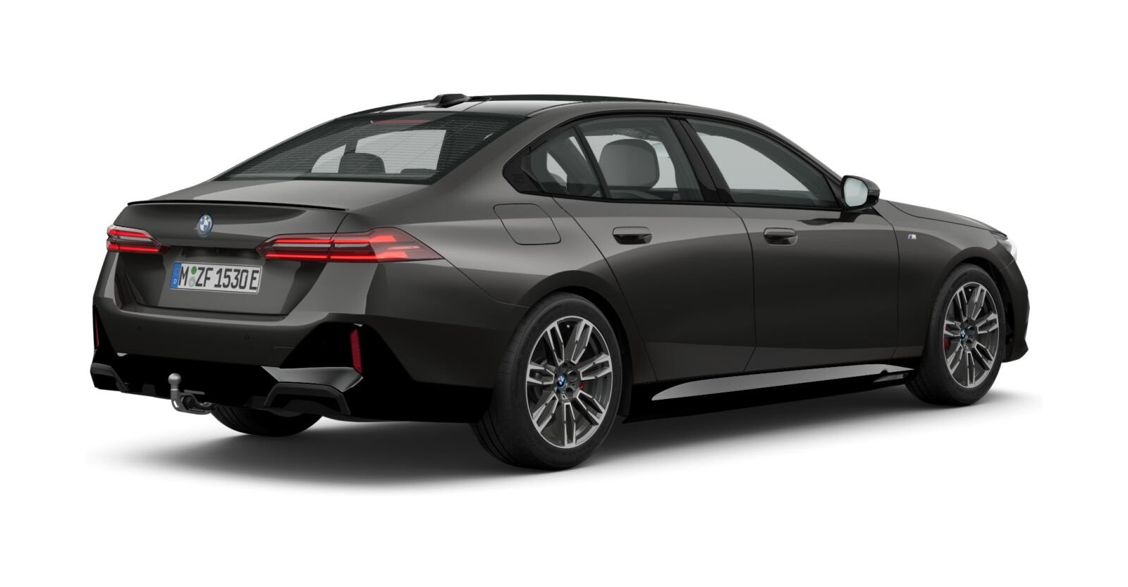 BMW BMW 5er in Grau von hinten BMW BMW 5er in Grau von hinten