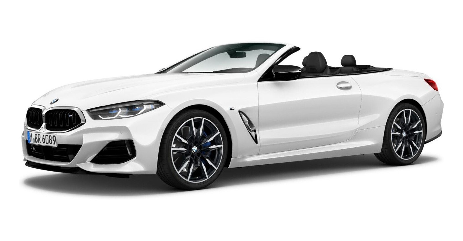 BMW BMW 8er in Weiß von vorne