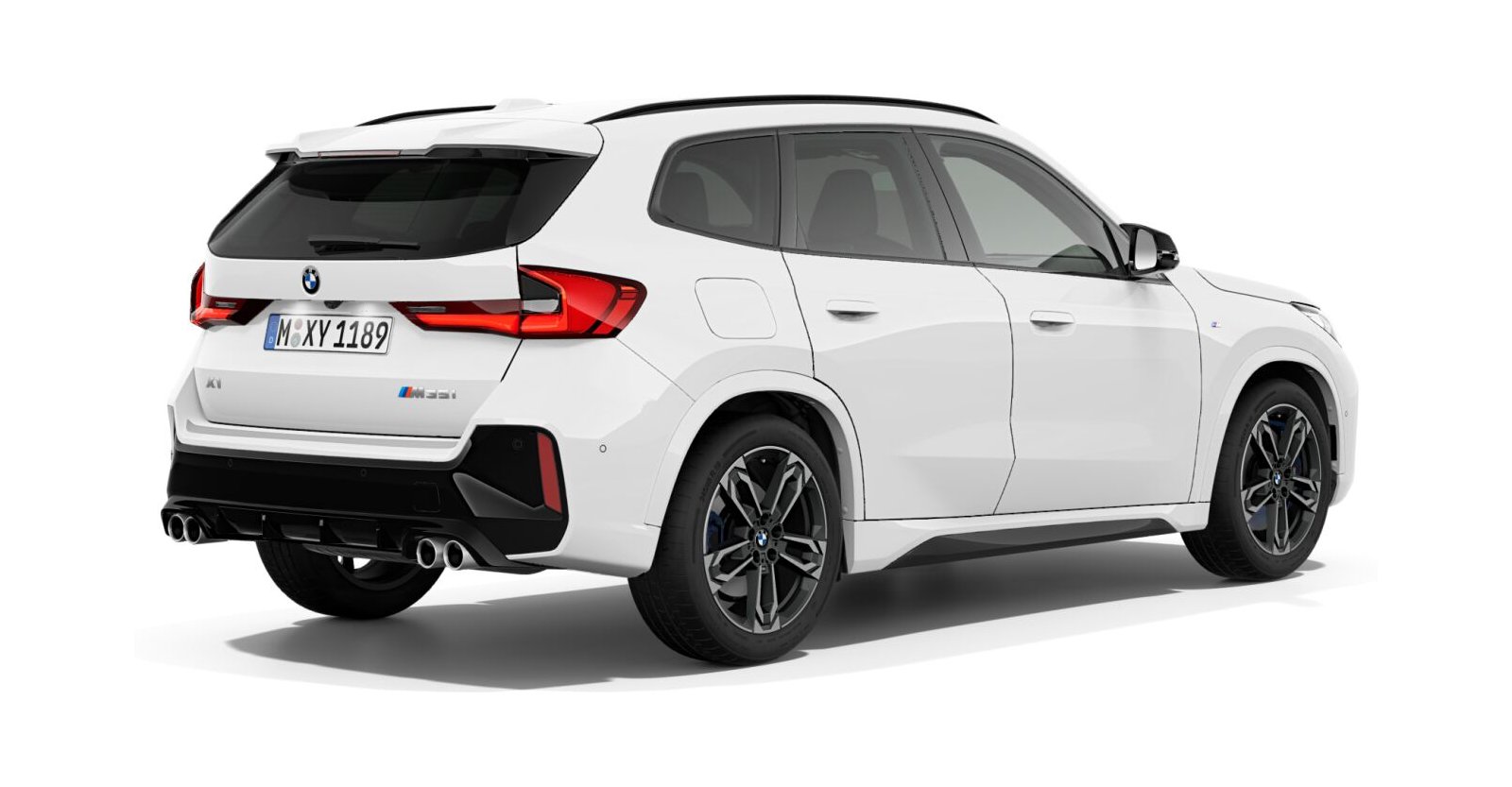 BMW BMW X in Weiß von hinten