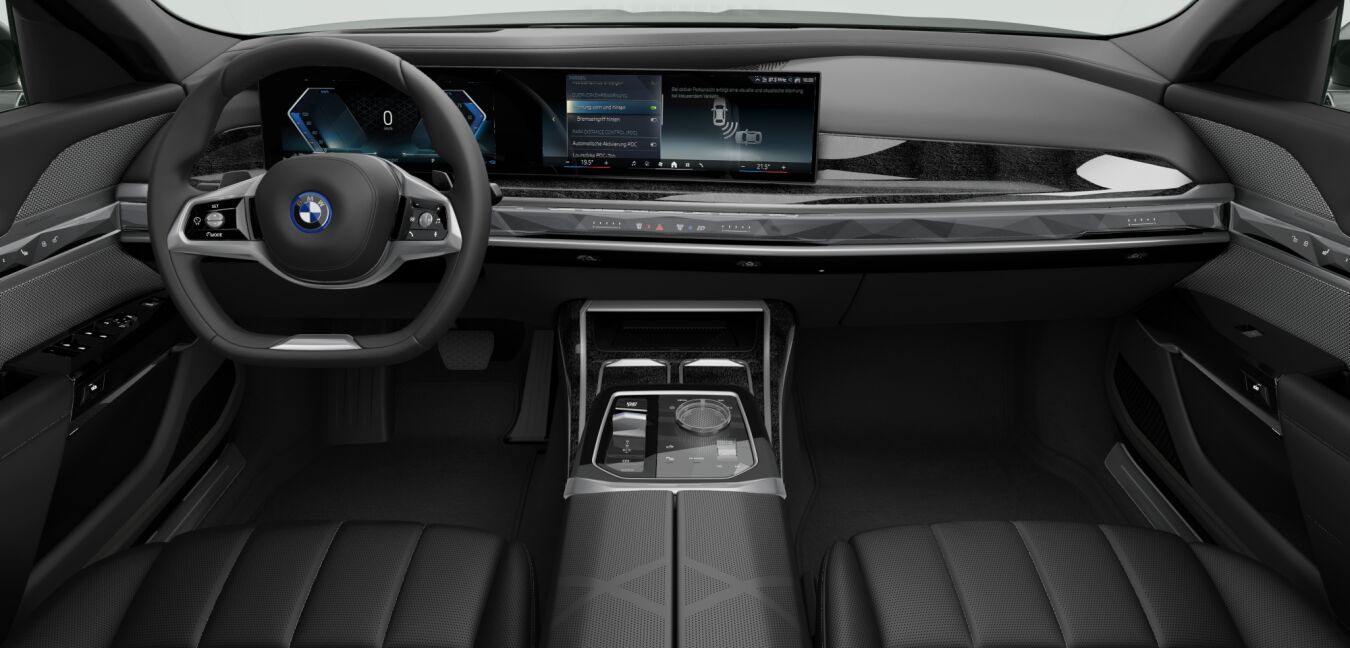 BMW BMW 7er im Innenraum von vorne
