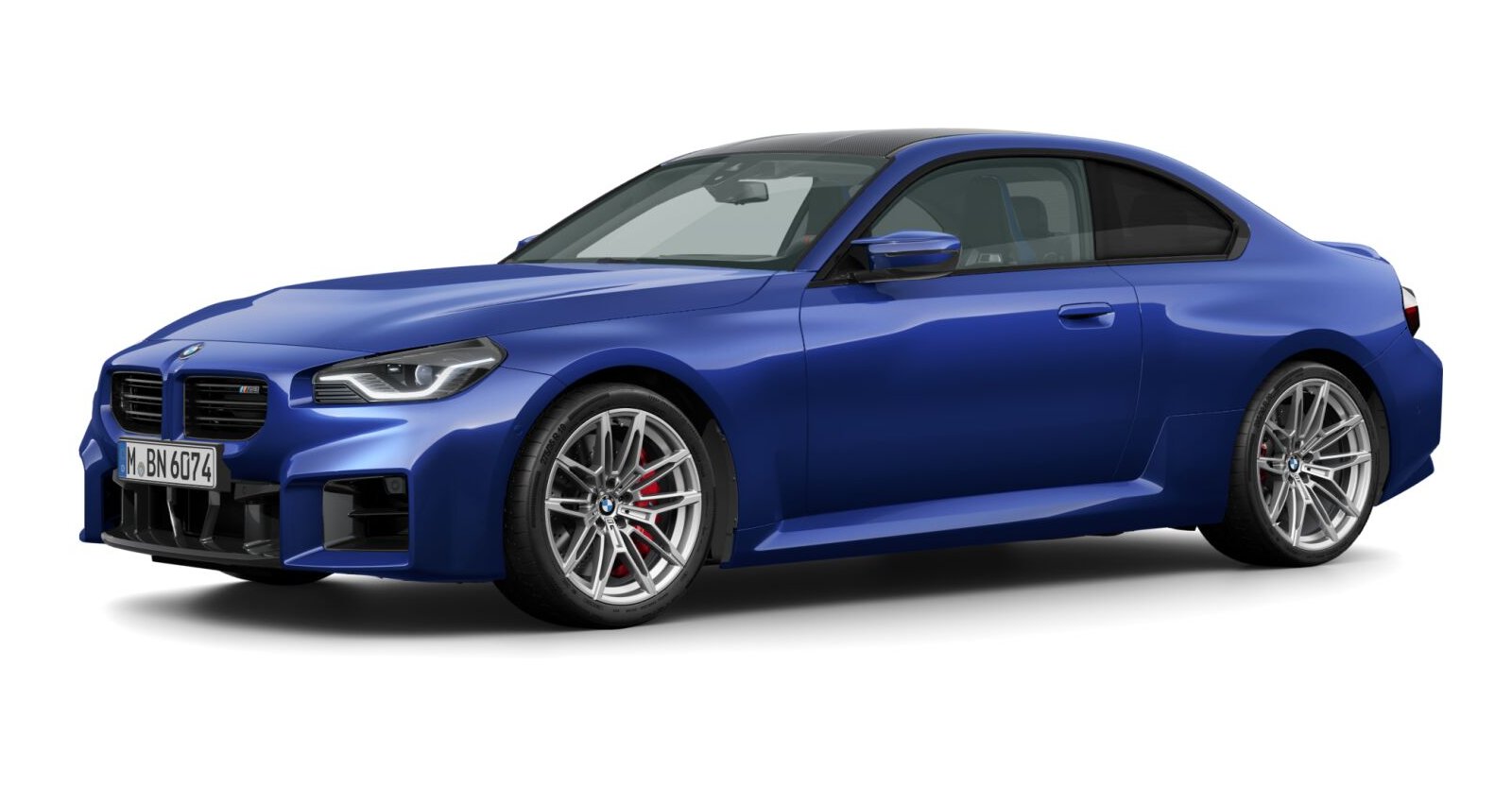 BMW BMW M in Blau von vorne BMW BMW M in Blau von vorne